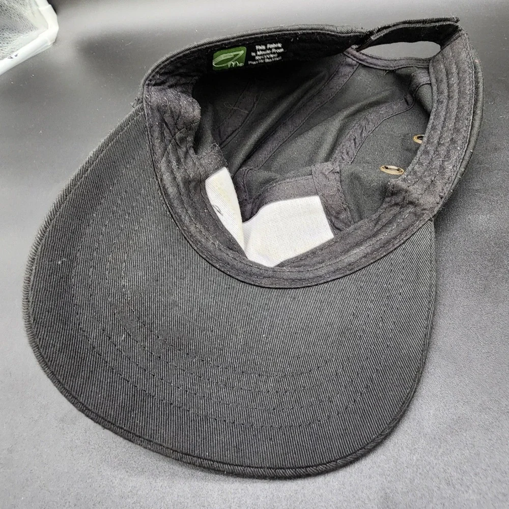 McDonalds OSFM Black 5 Panel Camp Hat Recycled Fabric‎ Employee Uniform Workwear